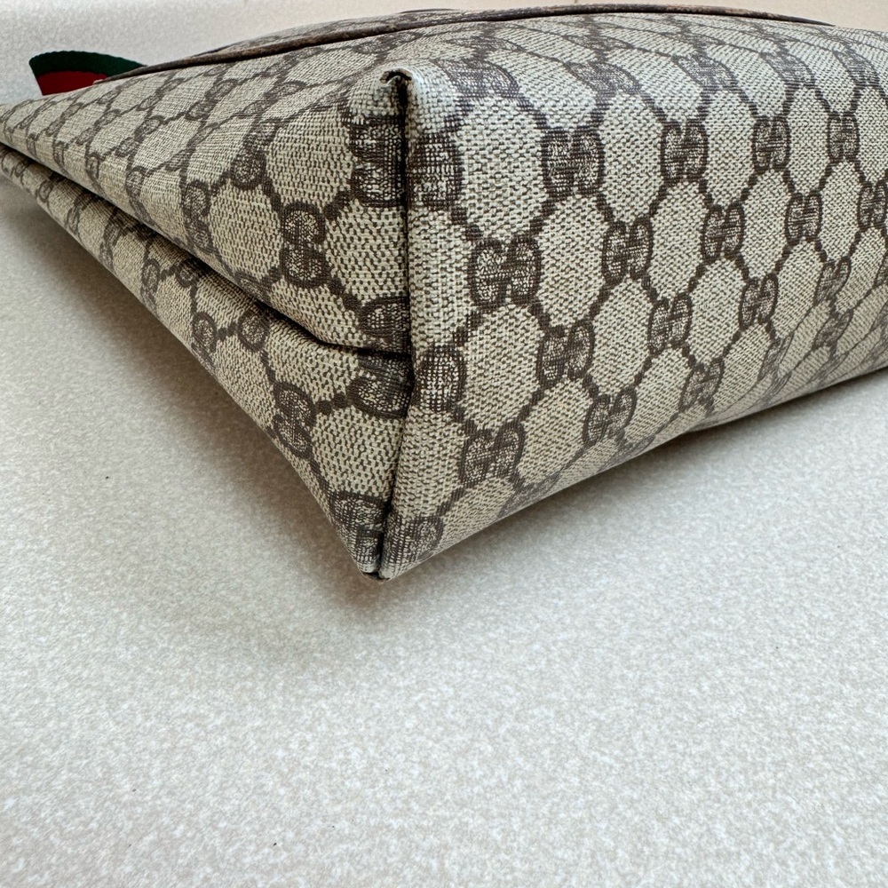 Vintage Gucci Beige and Brown Tote Bag - Picture 10 of 13